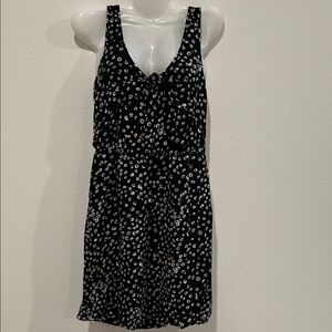 Black and White Spotted Dress